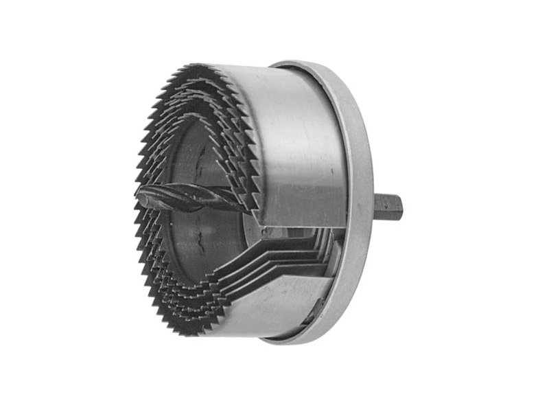 Komplet 5 listova za vađenje rupa drvo-PVC 60mm-95mm