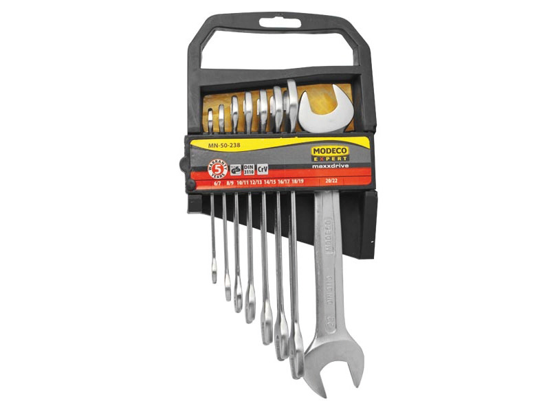 Komplet 8 Ključeva vilastih 6-22