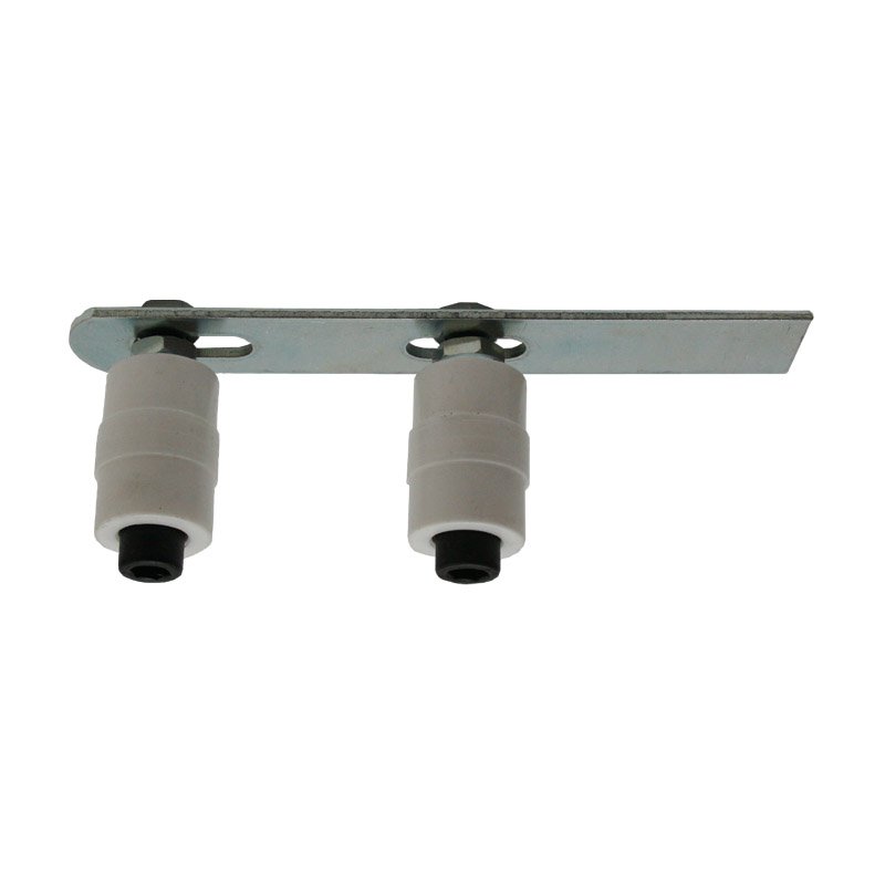 Nosač sa dve rolnice uži  220x35x4 mm