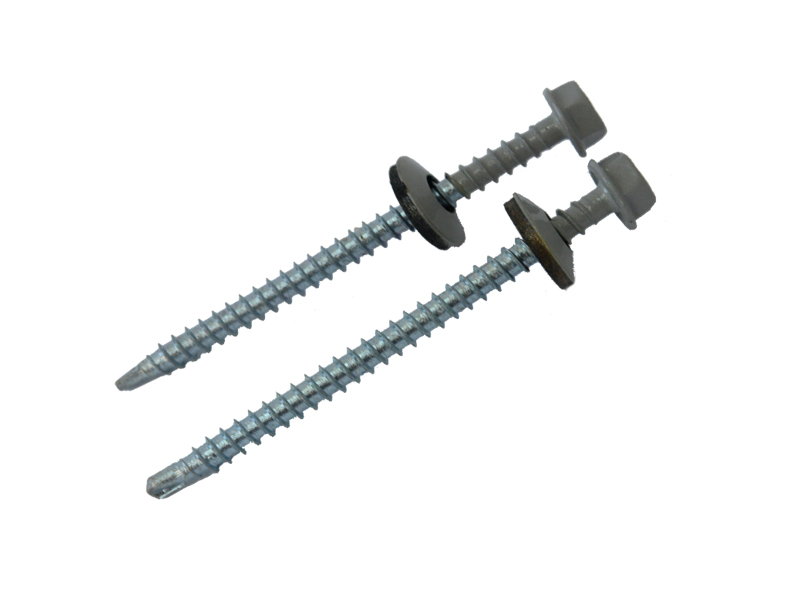 Kina Šrafovi  za DRVO siva  RAL-9006